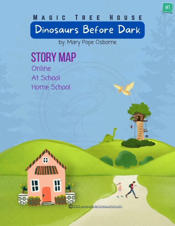 Dinosaurs Before Dark Story Map