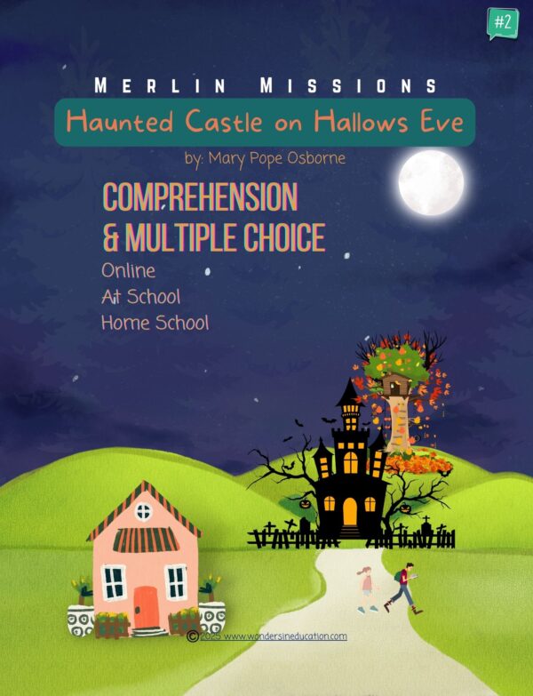Haunted Castle on Hallows Eve Comprehension and Multiple Choice