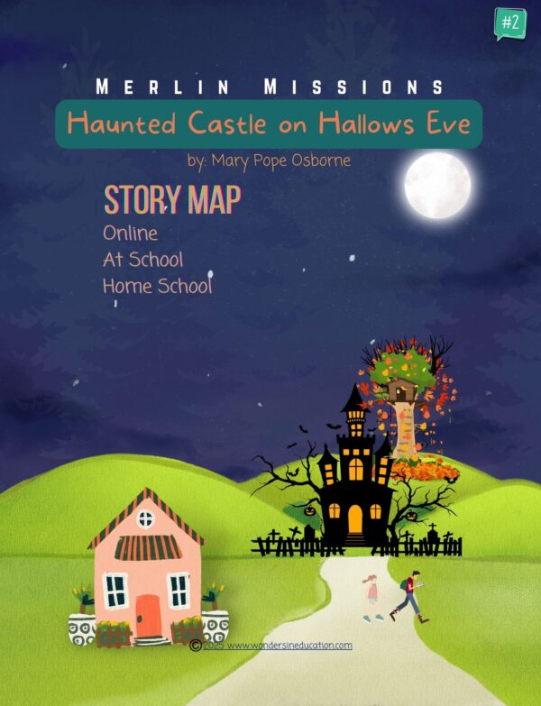 Haunted Castle on Hallows Eve Story Map