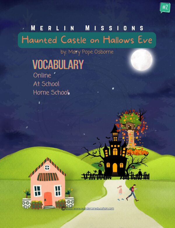 Haunted Castle on Hallows Eve Vocabulary